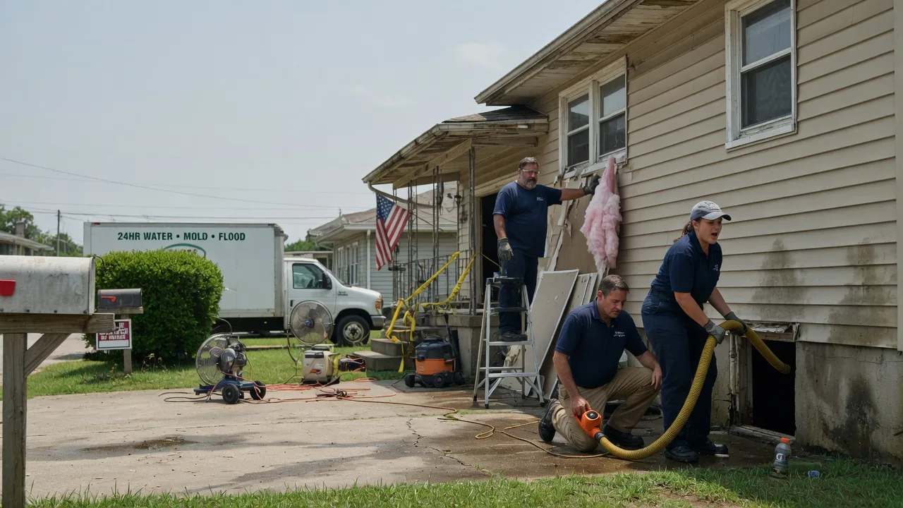 Water Damage Repair in New Auburn, WI near me